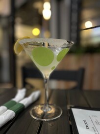 The Wave restaurant is right down the walkway and the food was great!