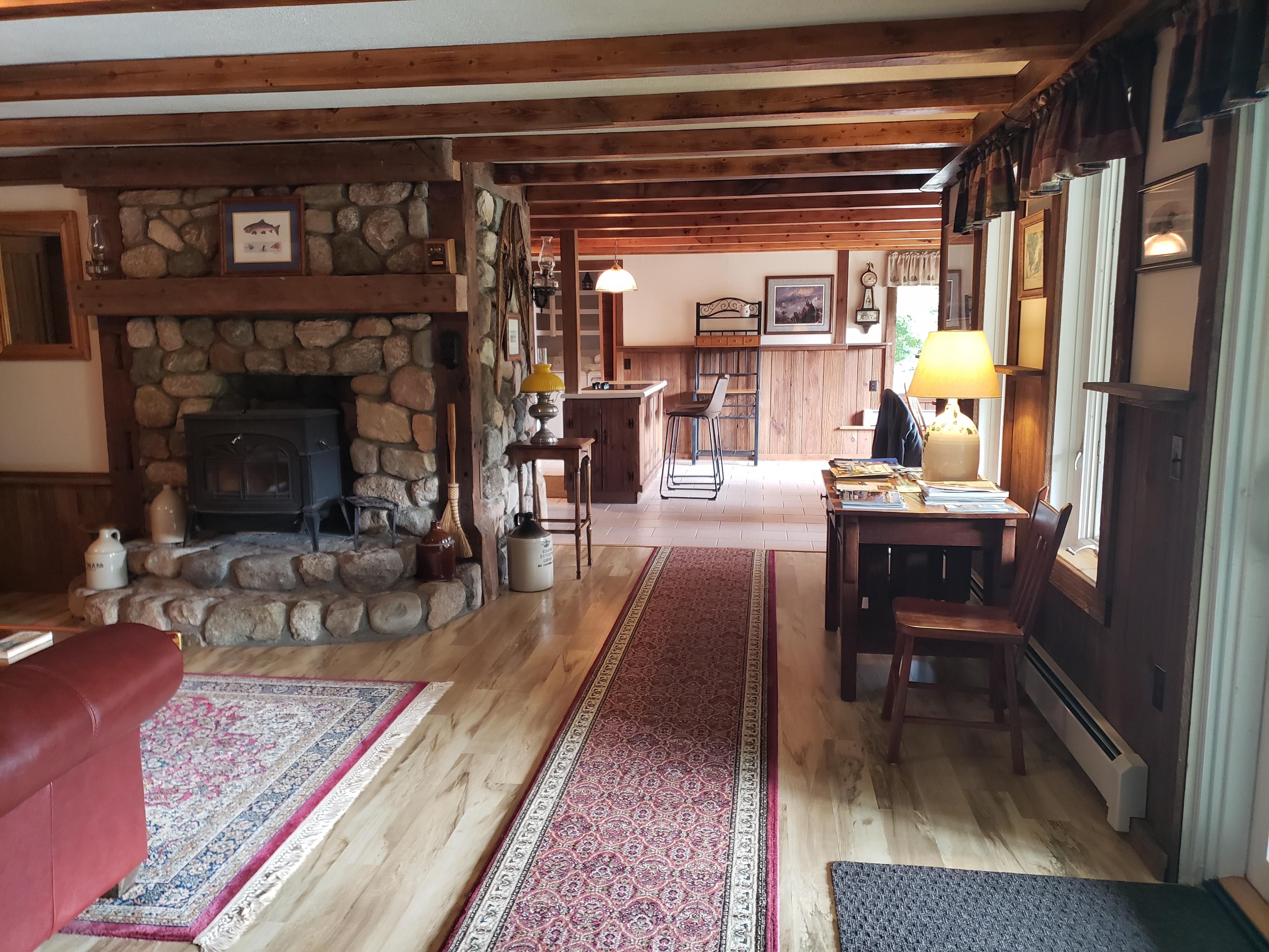 Tall Pines interior.