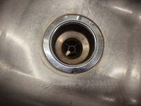 dirty sink
