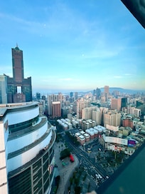 朝食のレストランからの眺め