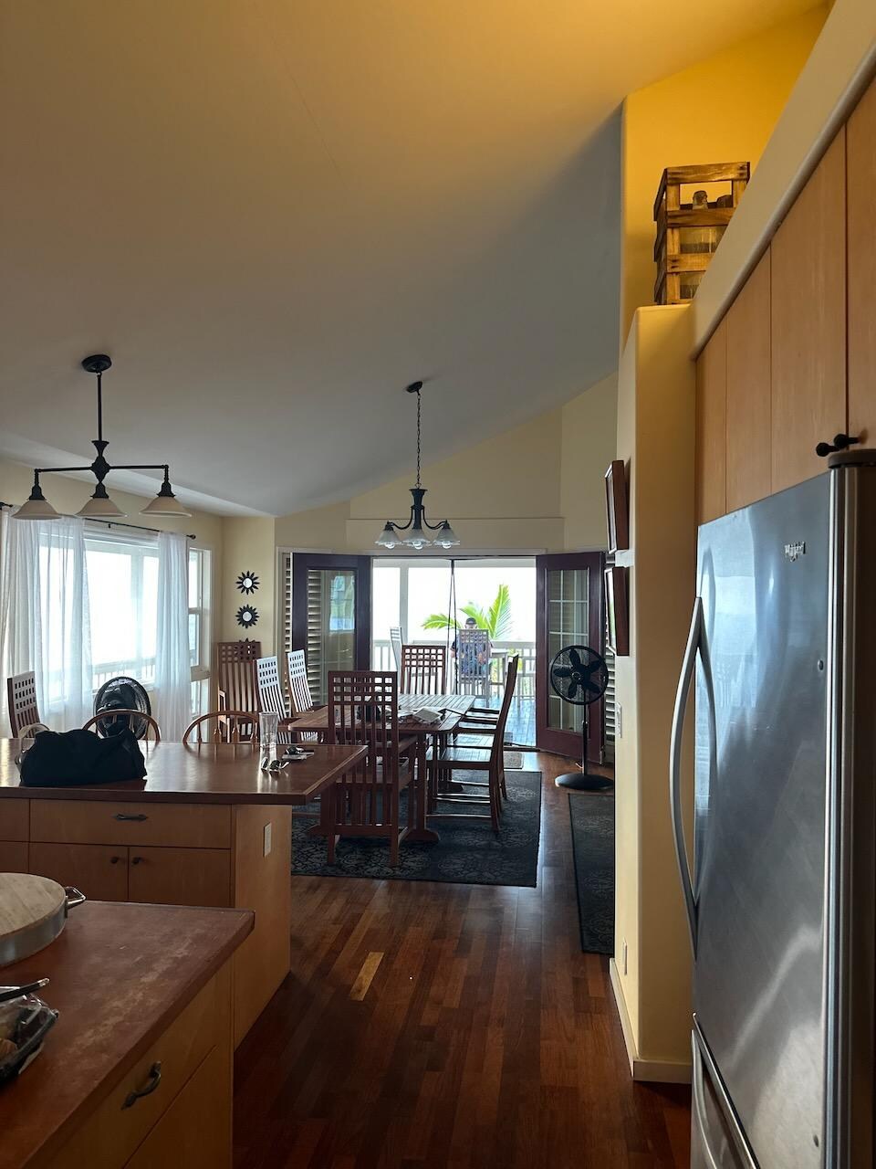 Kitchen to porch