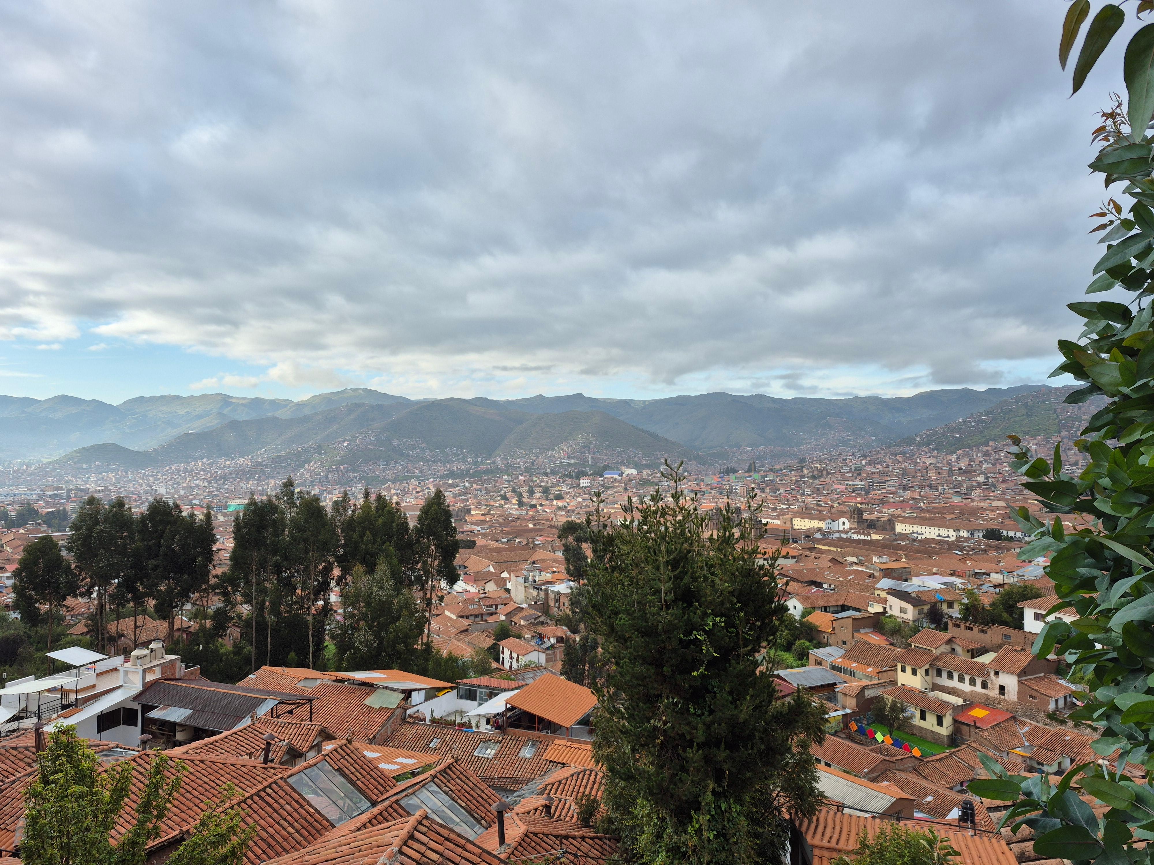 Blick über Cusco