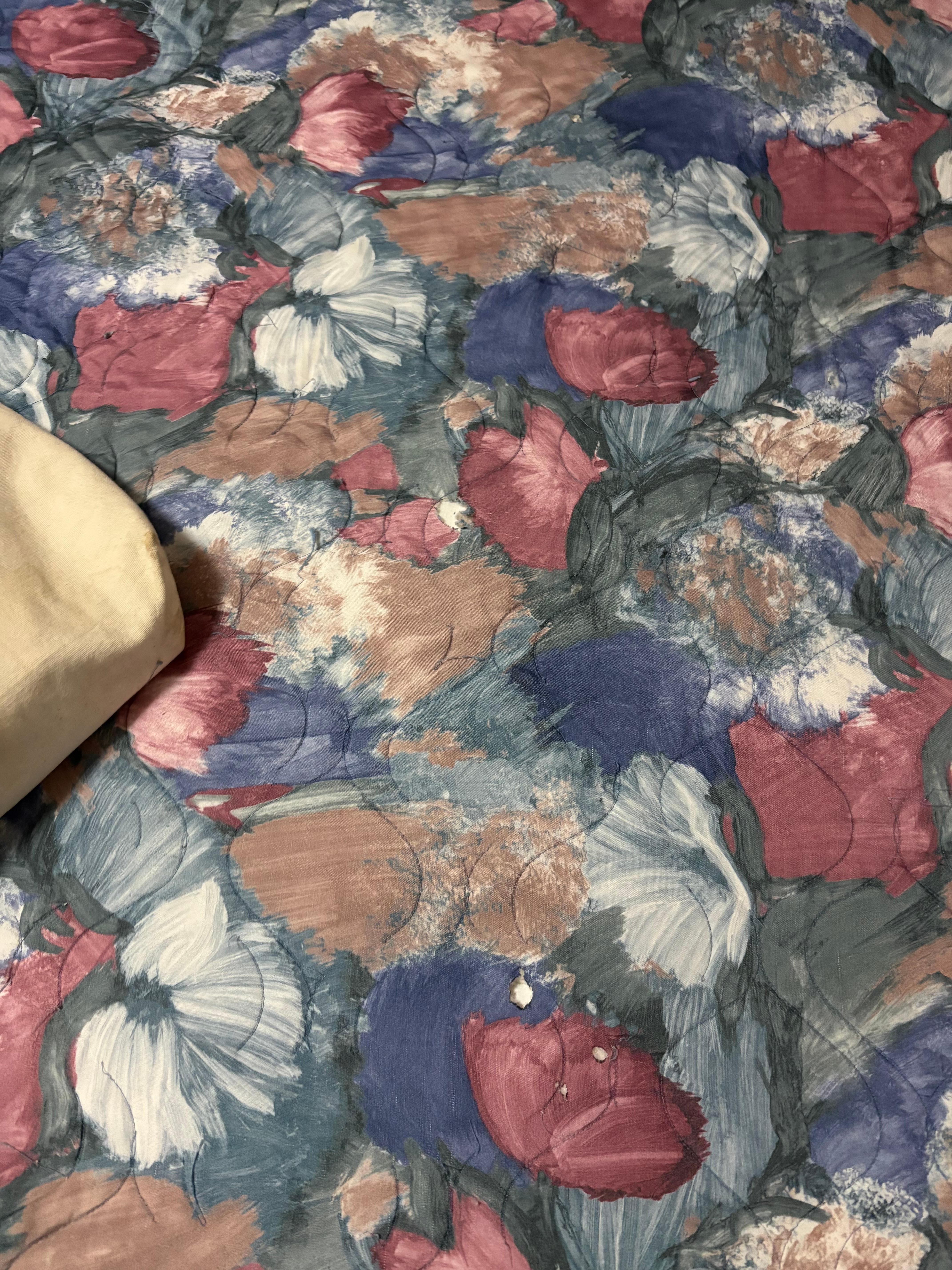 Multiple Holes in the bed sheet 