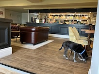 Bar area of Marco’s restaurant
