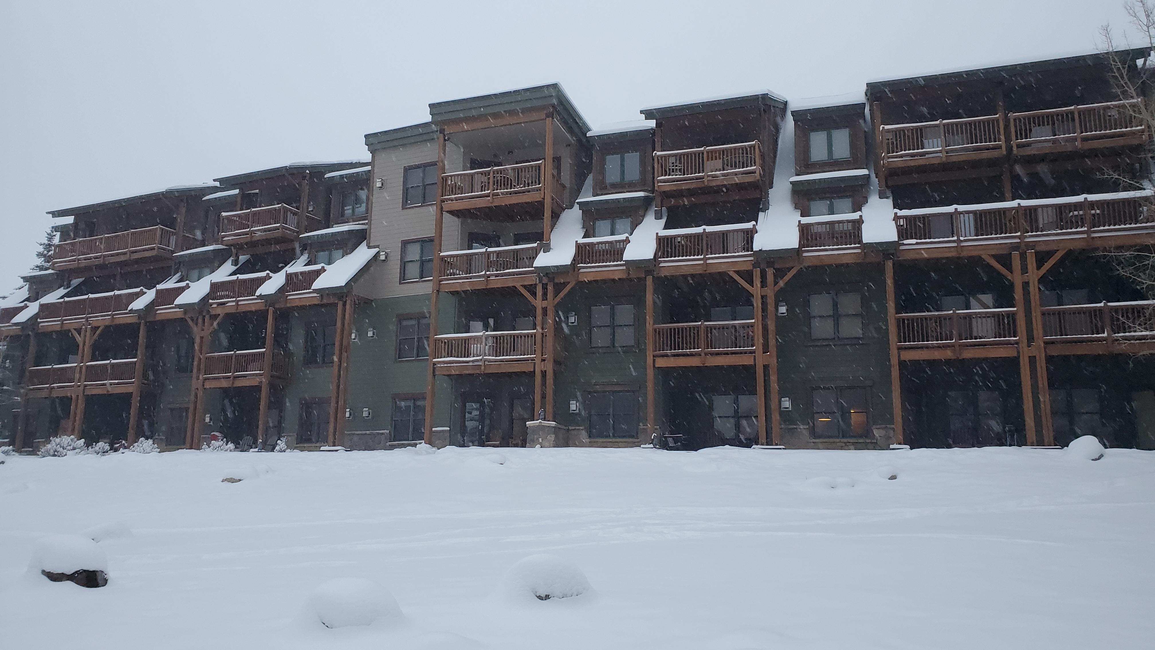 Condo from the outside