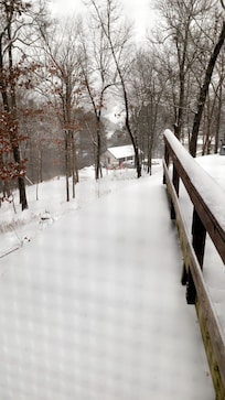 Got snowed in! But enjoyed the peaceful area.