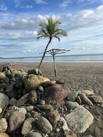 Direct beach access.