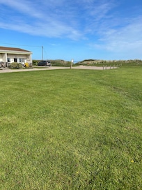 The grass area outside we well maintained