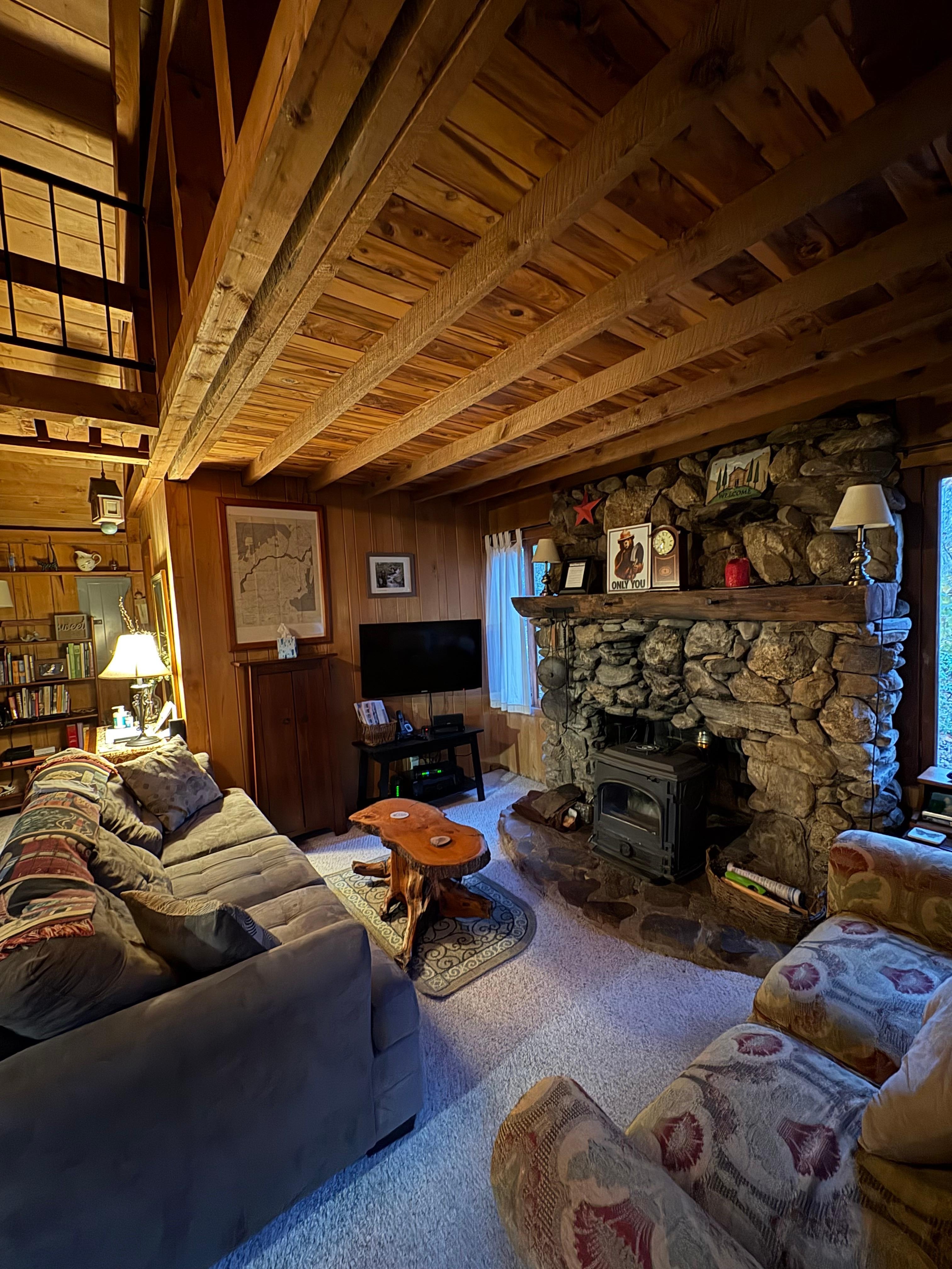 After a long day of hiking this is where we crashed for the evening