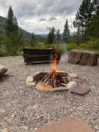 Campfire our last night.