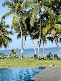 View from villa