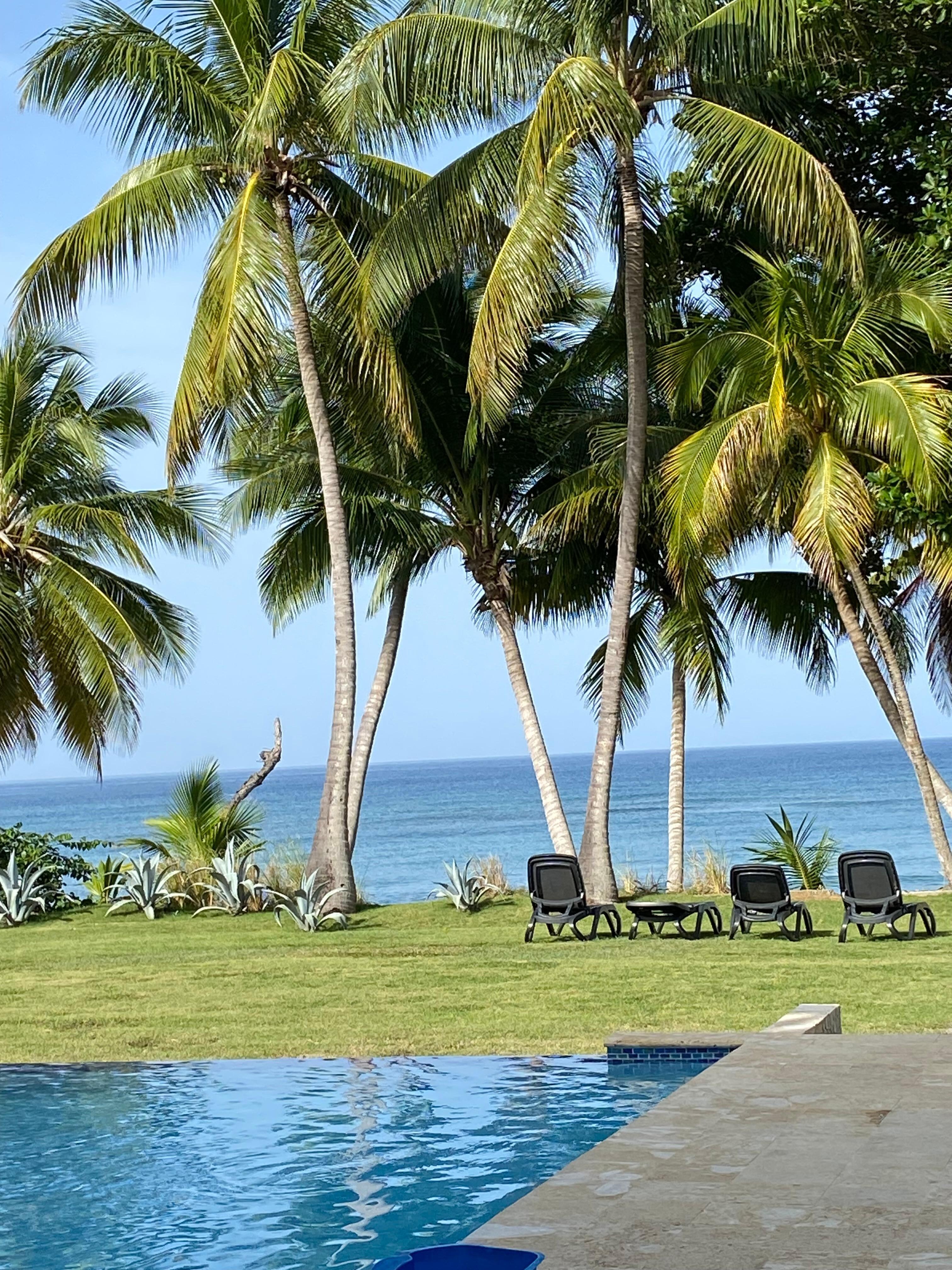 View from villa