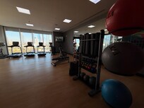 Gym - treadmill has sudoku