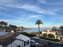 View from third floor balcony