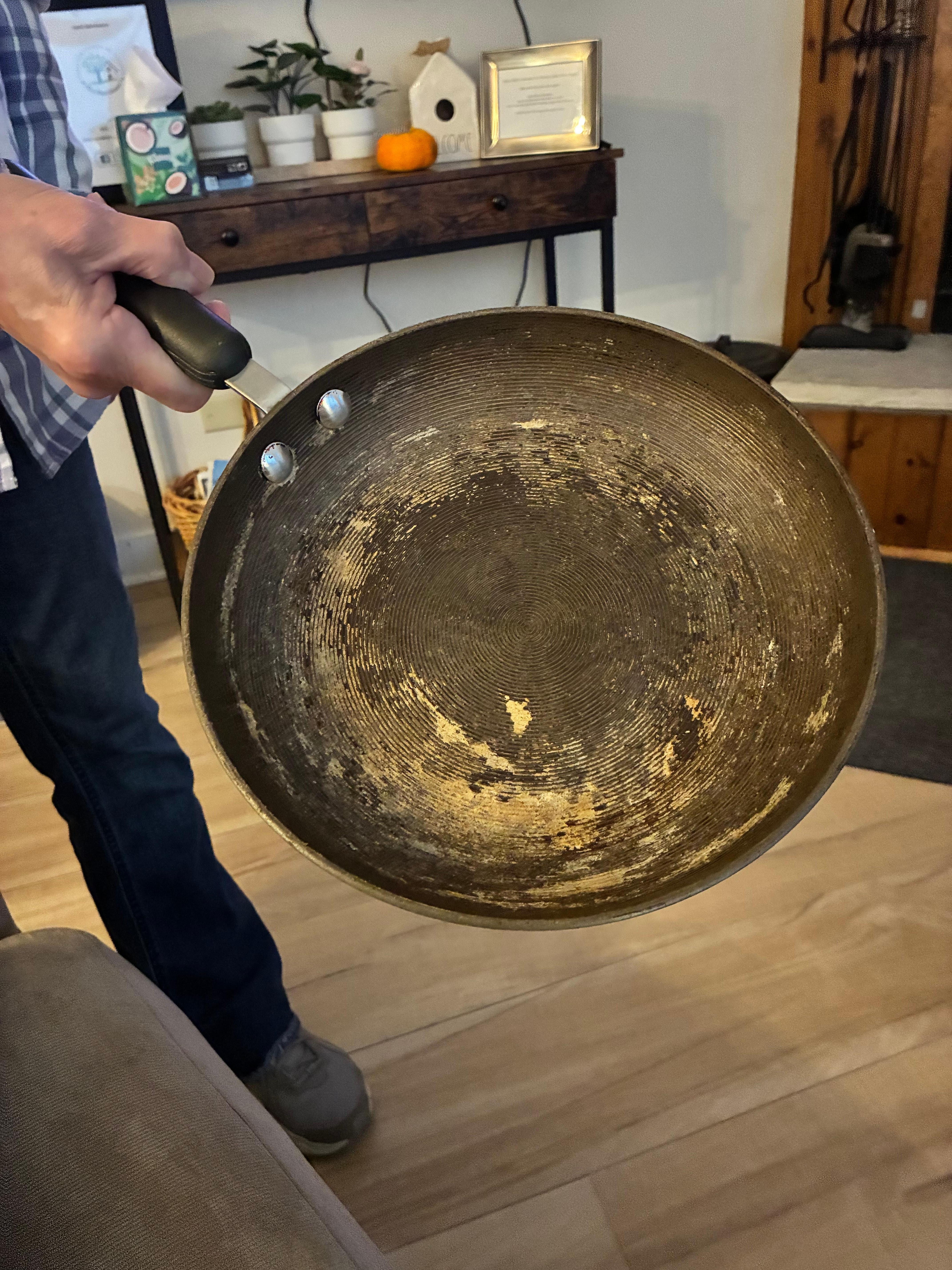 Pan we found in cabinet