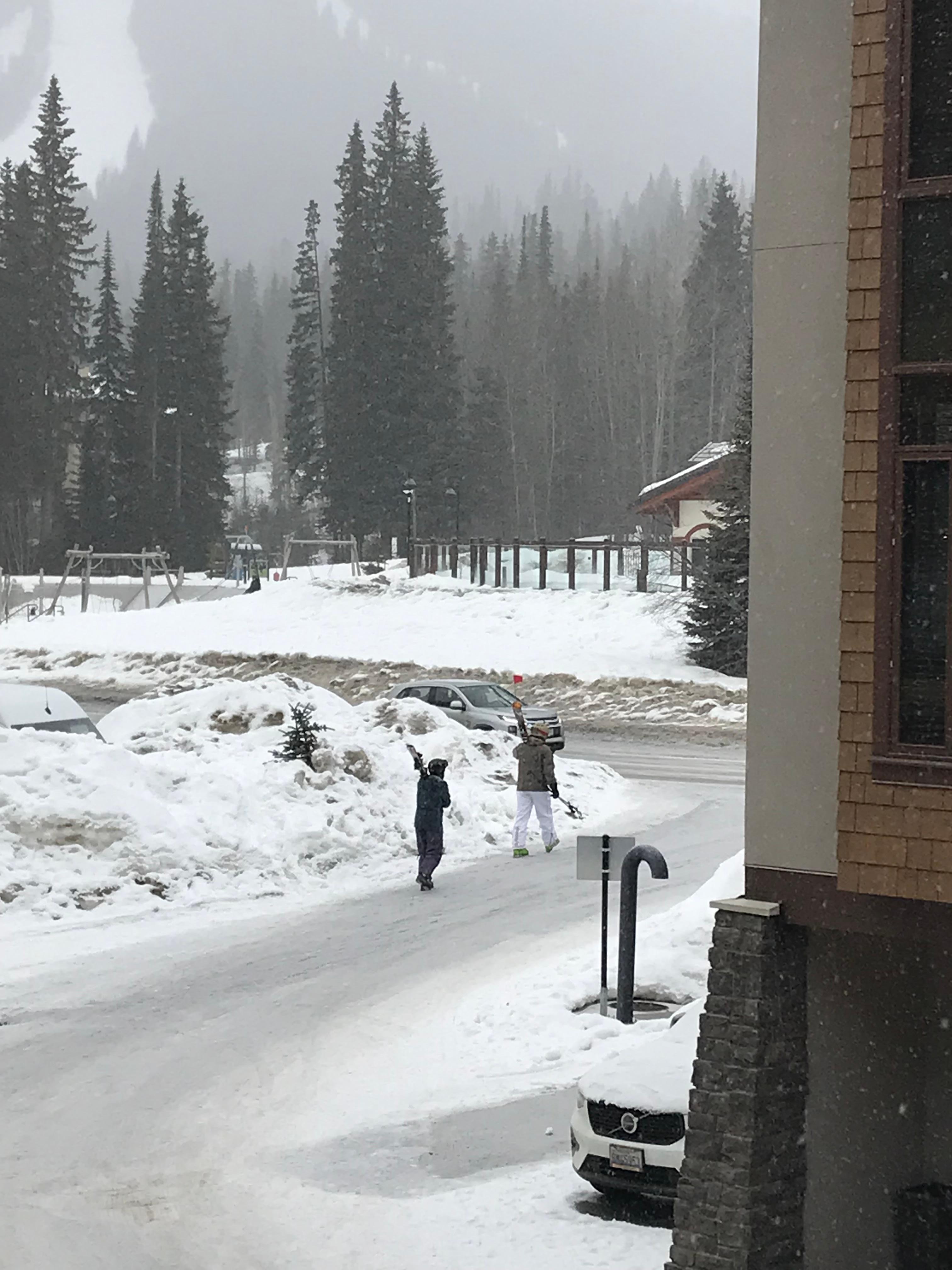 Short walk to access the village trail through town