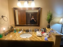 Bedroom bathroom