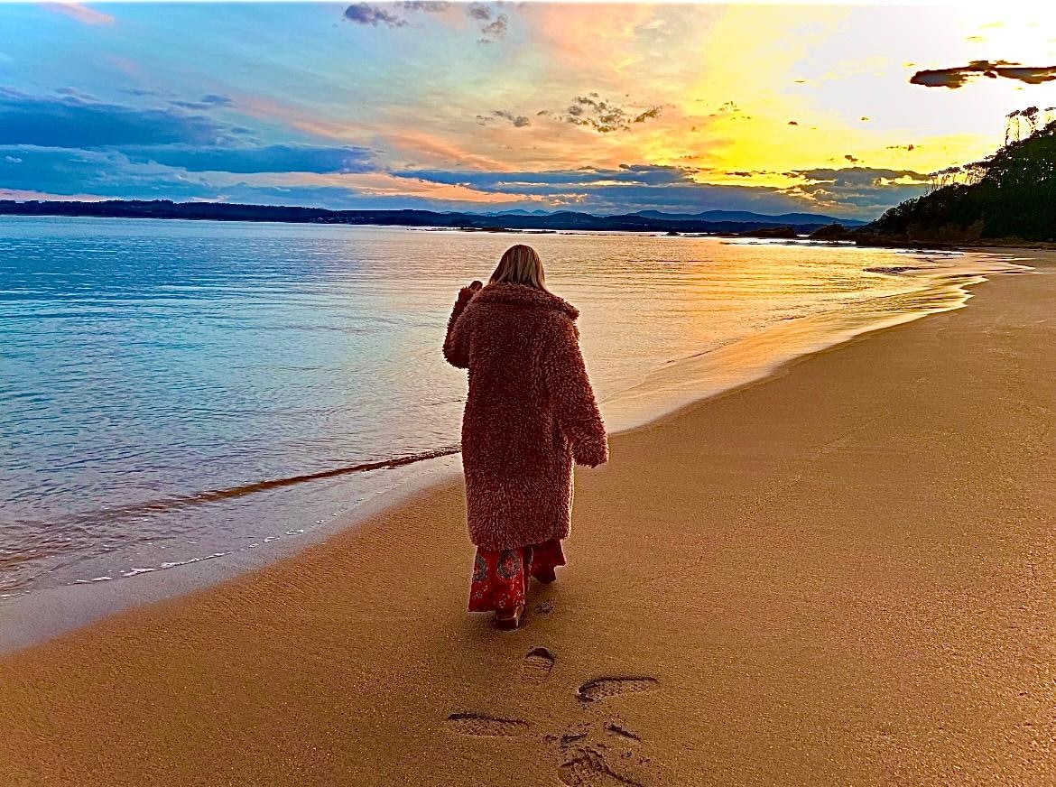 Magical sunset walks 😍