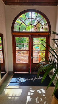 Door to the Pool area