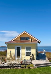 Rear entrance.