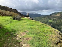 At the top of the Precipice Walk