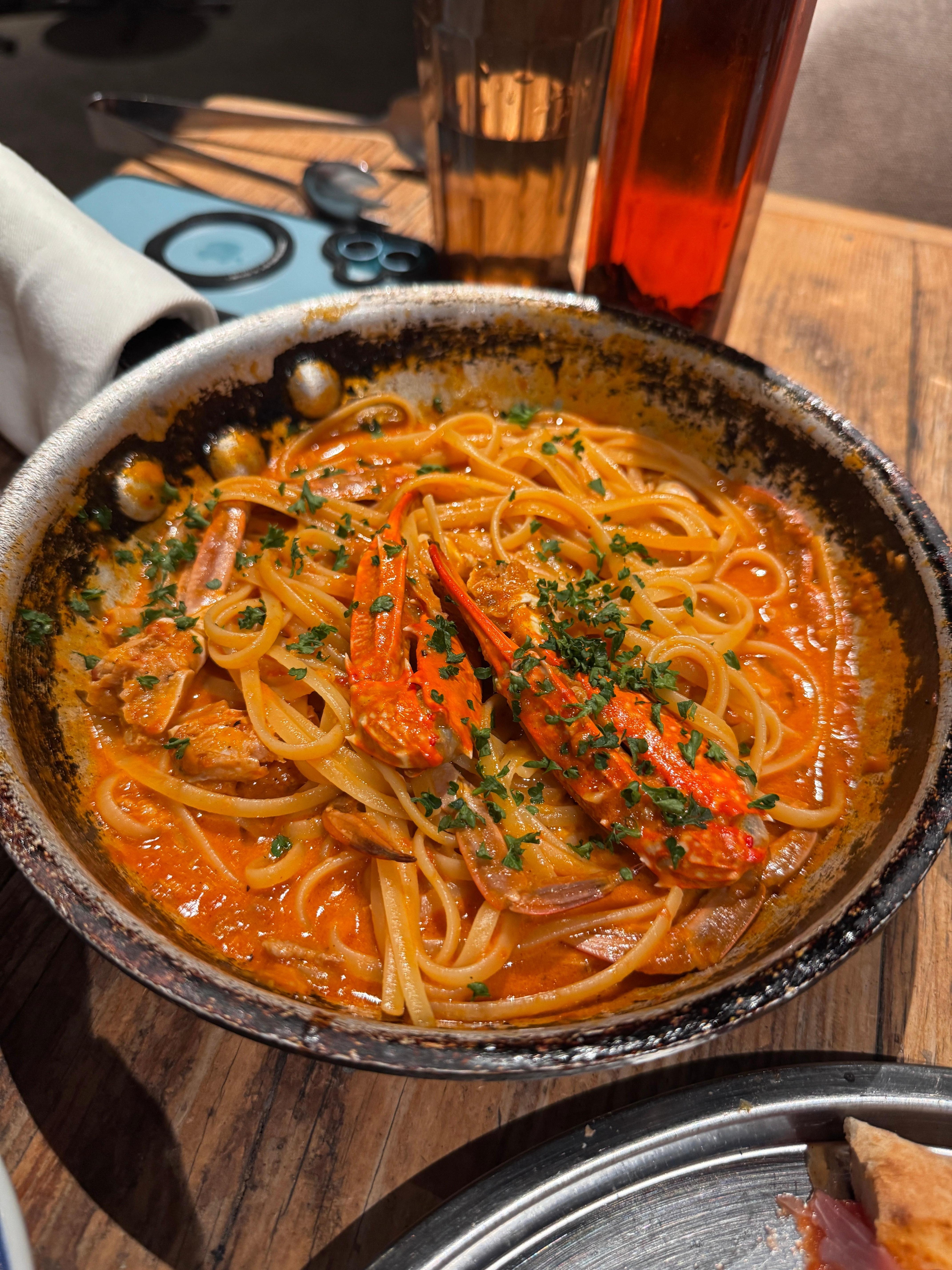 Crab Pasta from Cafe.