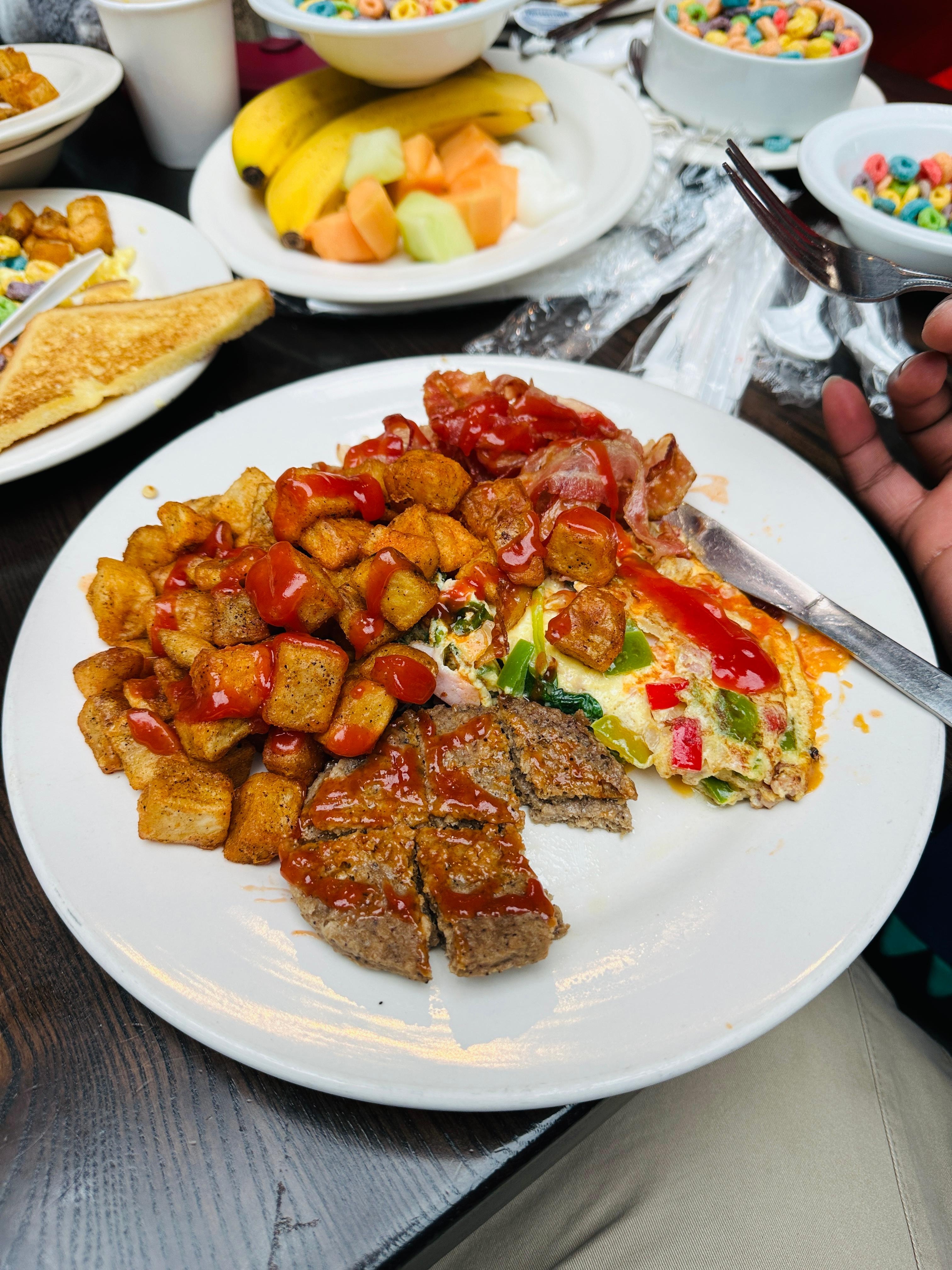 Breakfast omelette