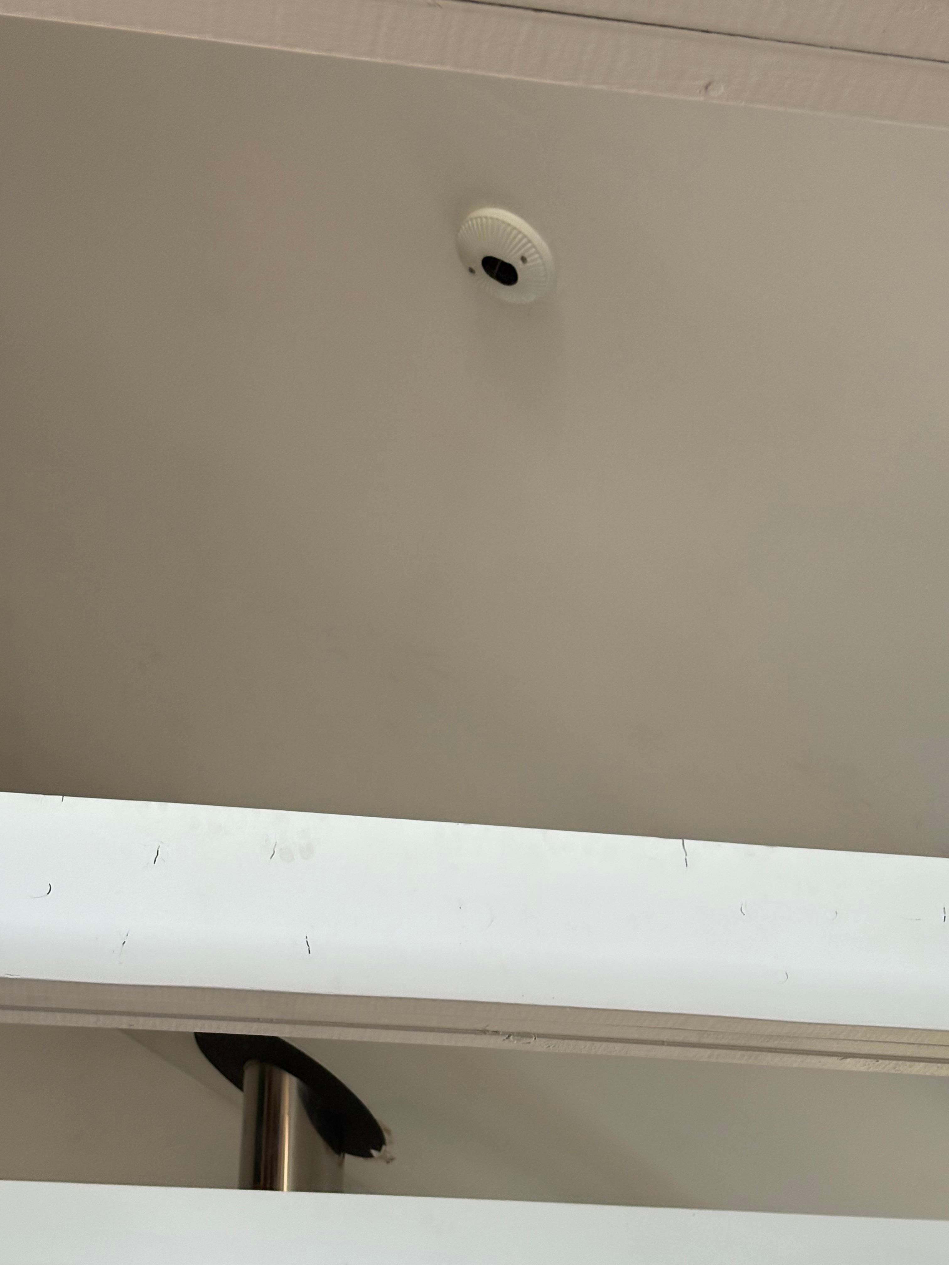 missing fan in main area