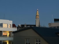 View from our room( church steeple)