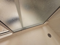 Never closed had to shower with doors open