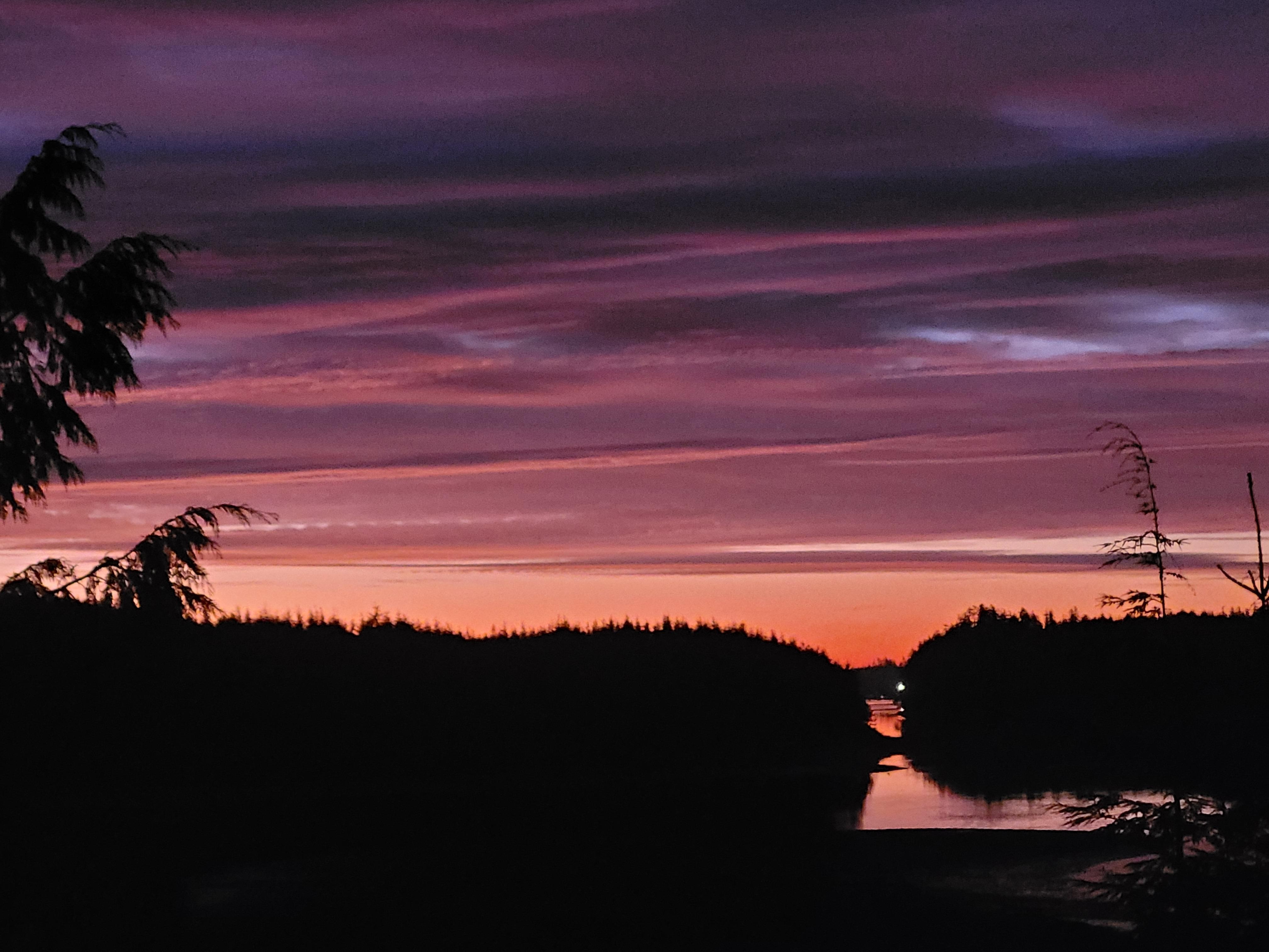 great views of sun rise!