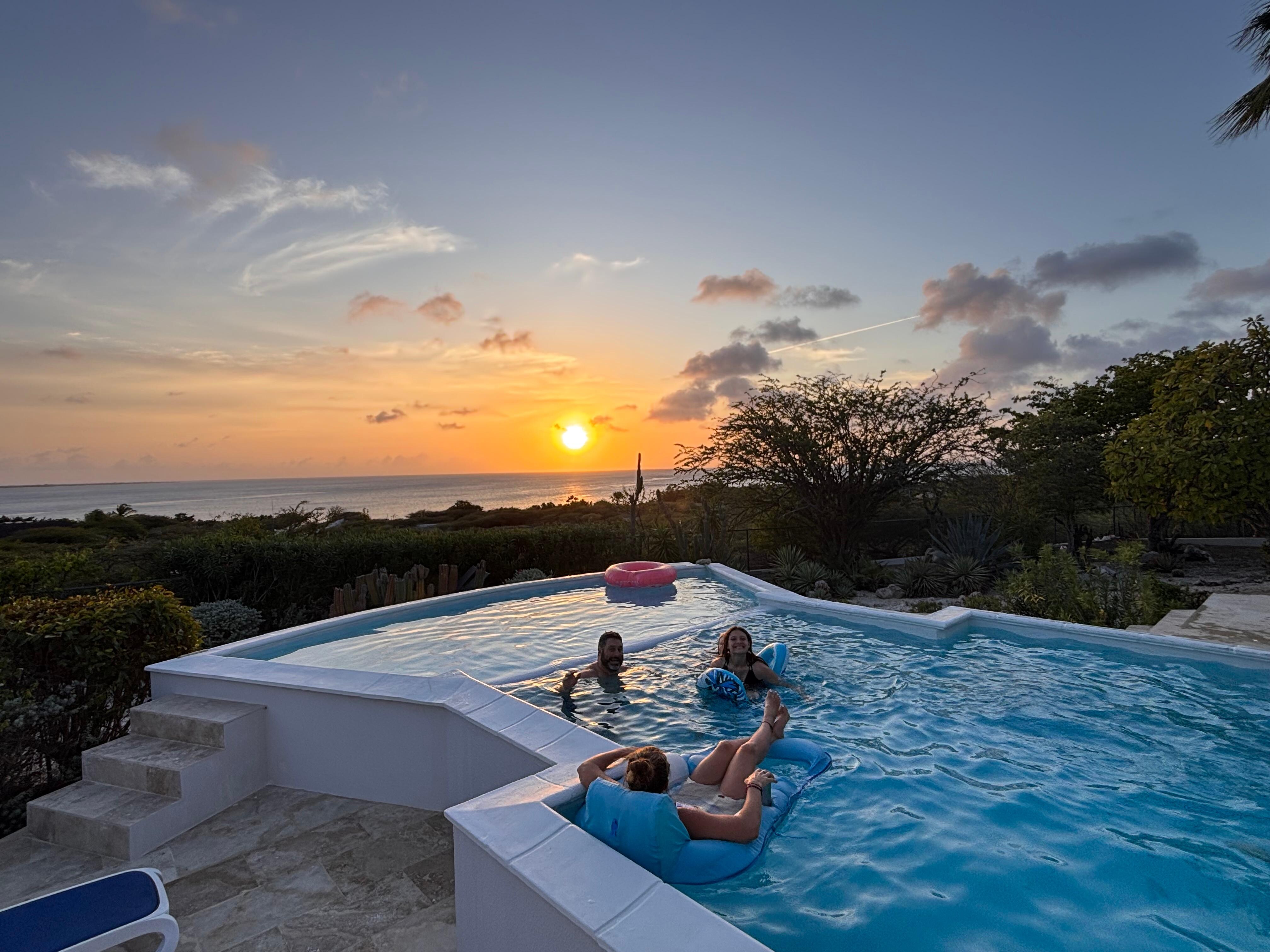 Beautiful sunsets every night