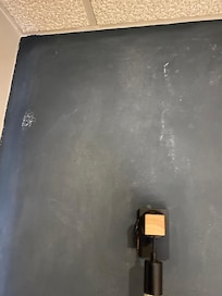 Water stained walls