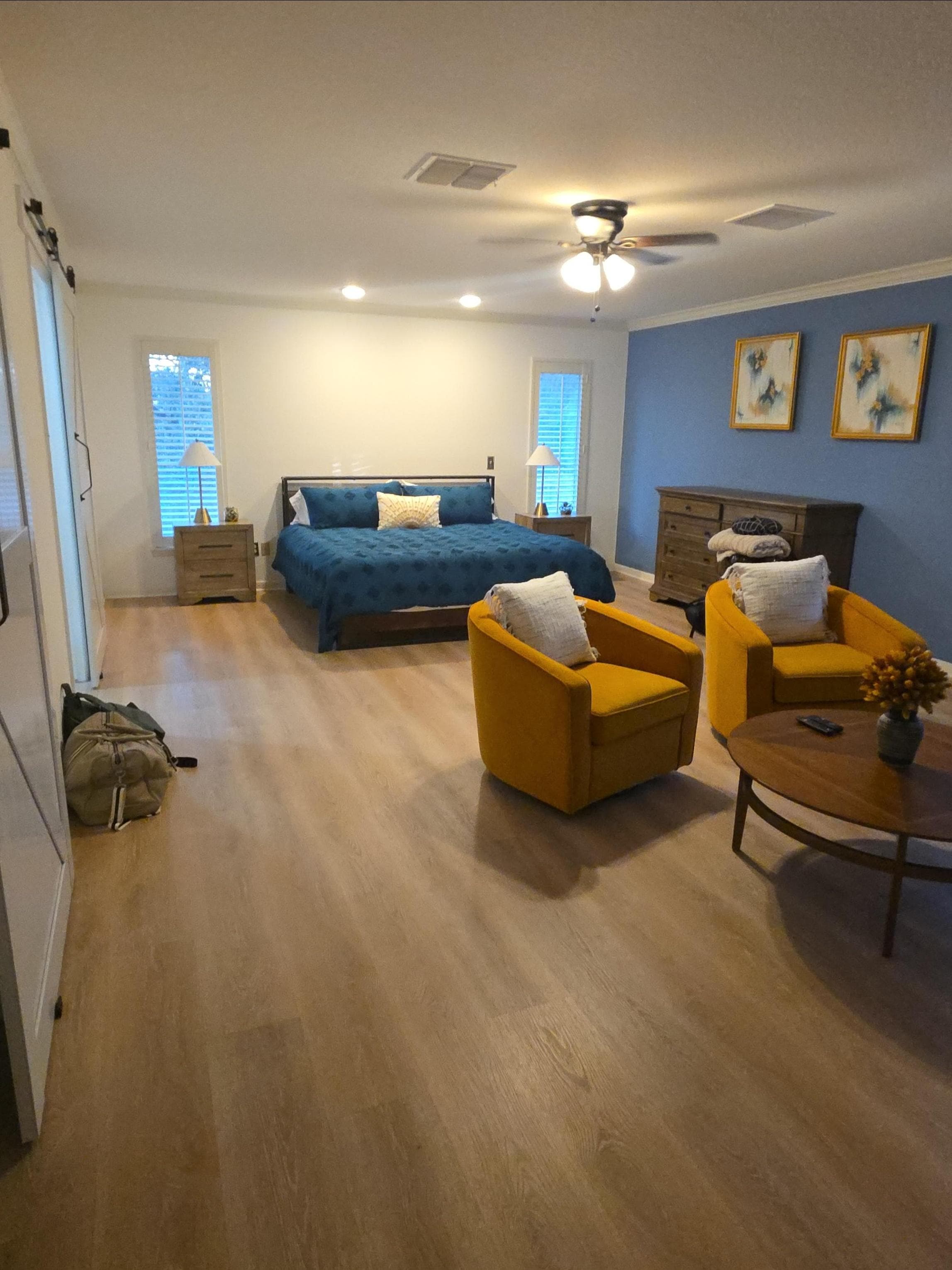 Incredibly spacious master bedroom