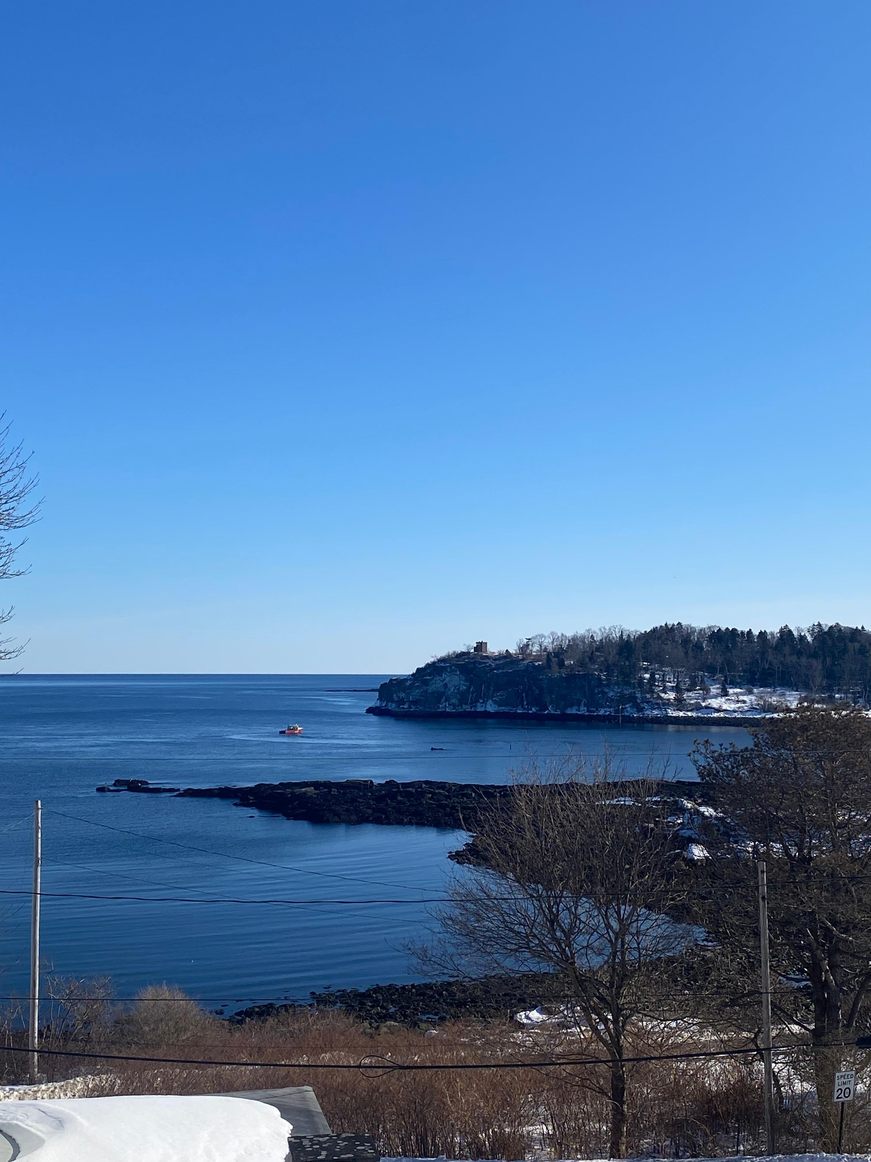 View from master bedroom 