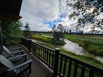 River Lodge balcony view