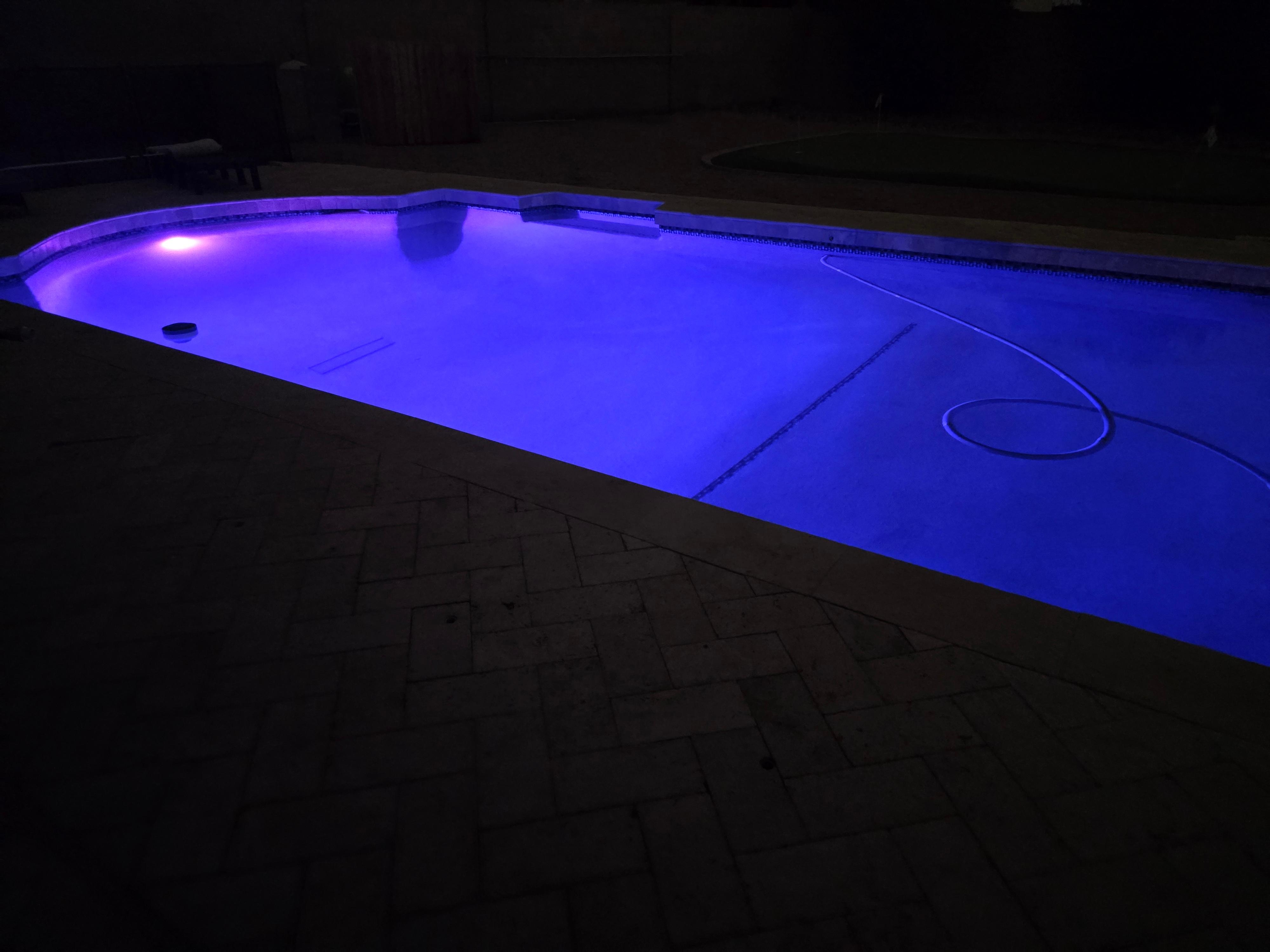 Cool pool lights