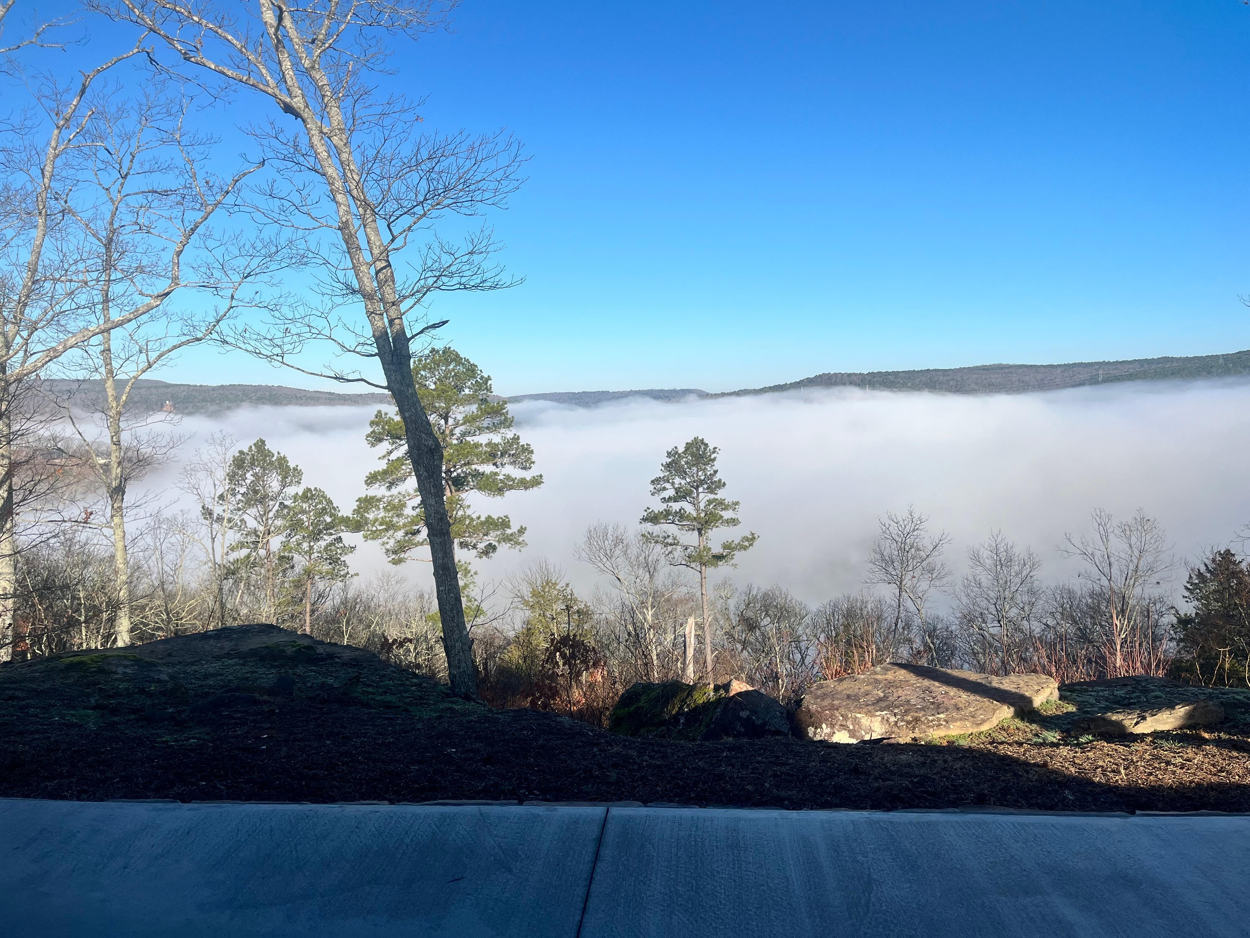 Above the fog! Absolutely beautiful!