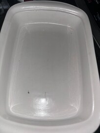 Black spots (dirt??) in the glassware