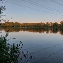 Lake opposite accommodation