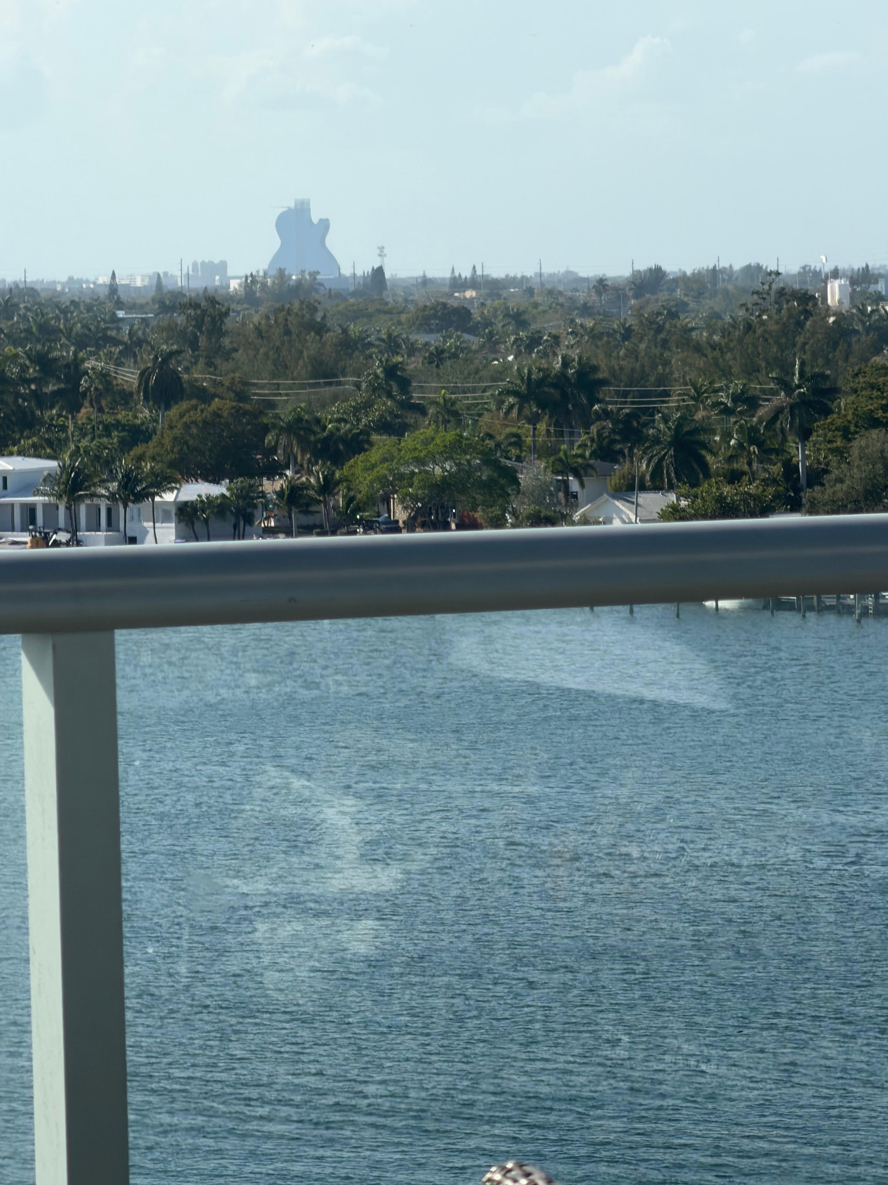 View of the Hardrock from the pool deck
