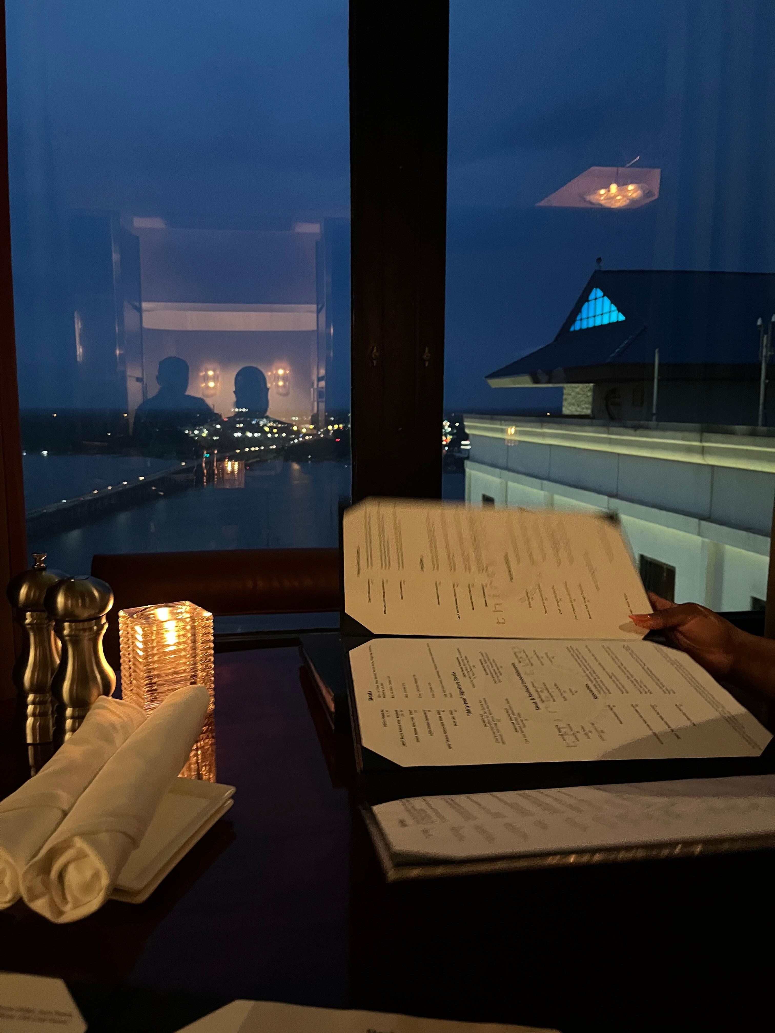 Loved the ambience at restaurant 32