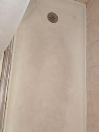 Dirty shower tray