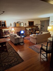 A view of the living room.