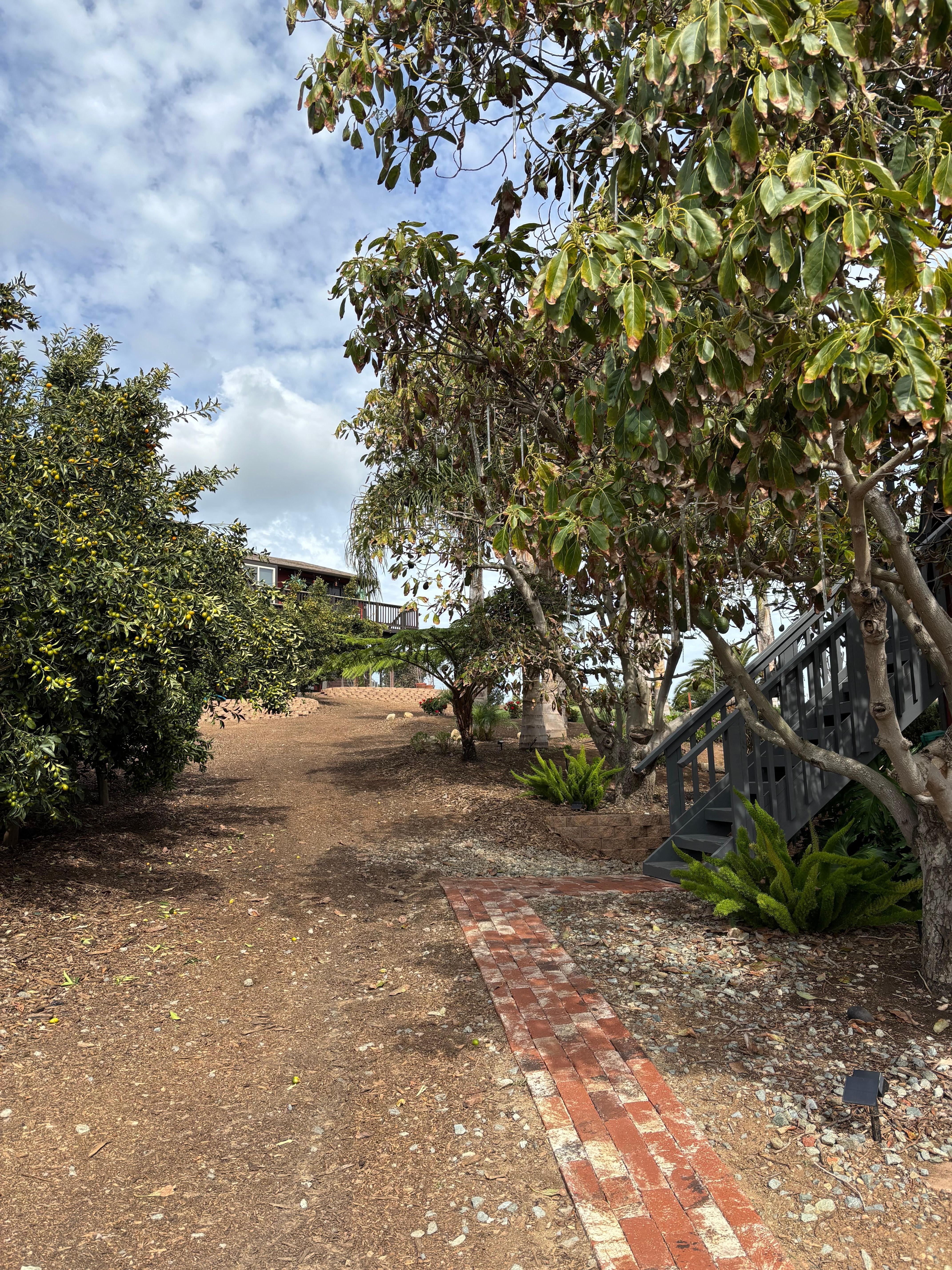 Just outside our door