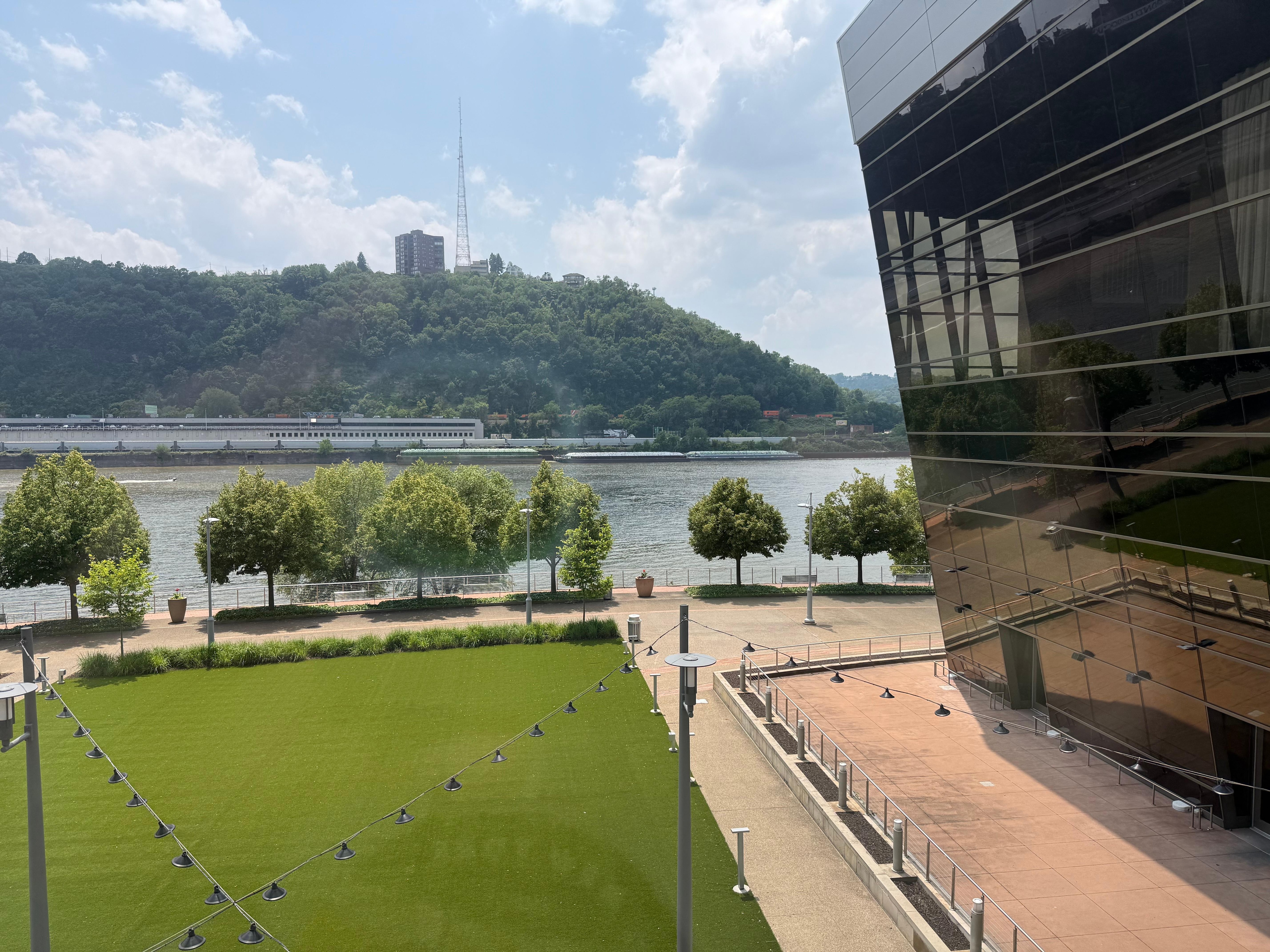 View from our third floor room
