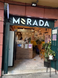 A wonderful coffee shop right across the street.