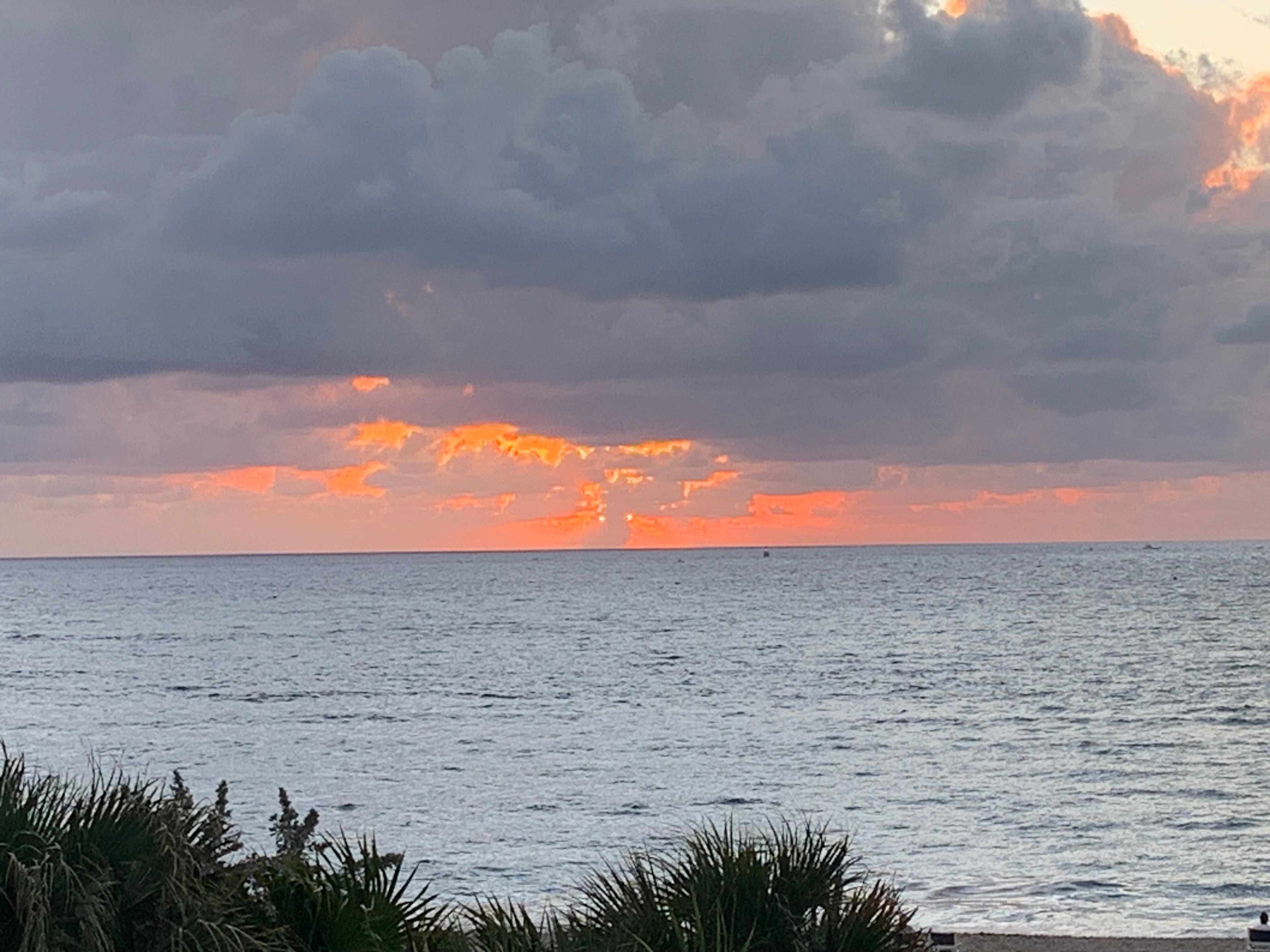 Sunrise from 3rd Floor Executive Suite