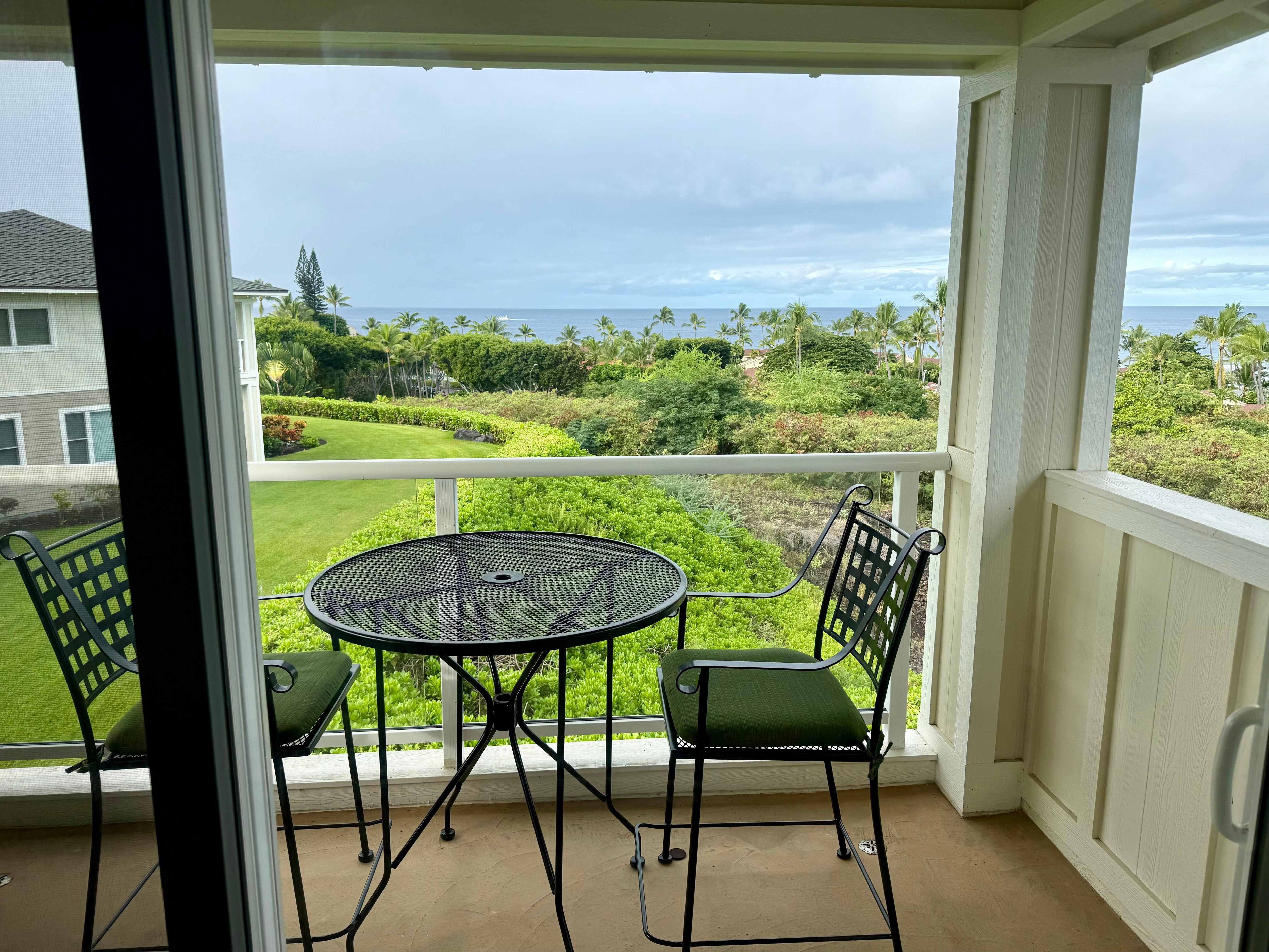 Upstairs master’s Lanai View 