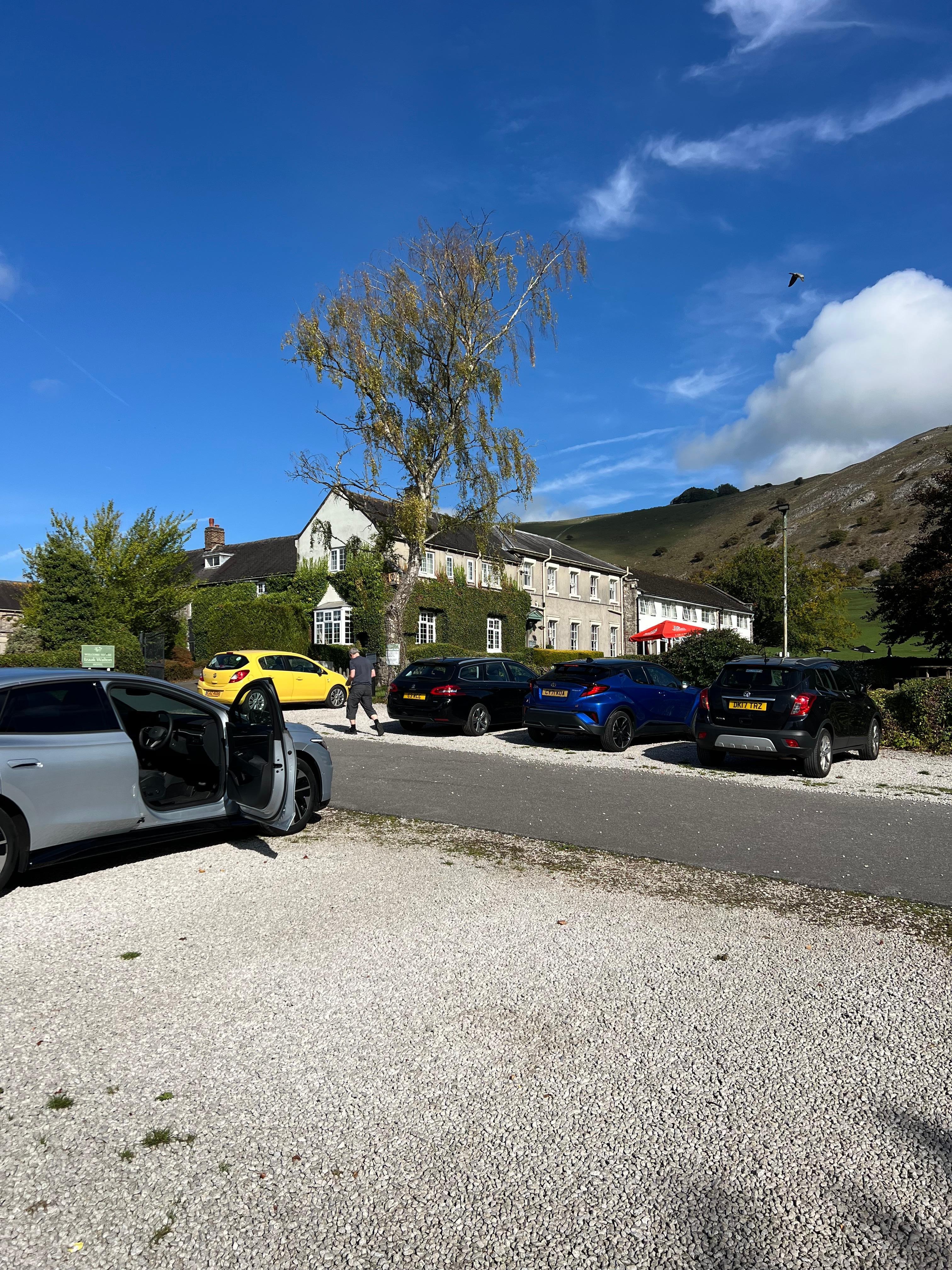 Hotel from the car park 